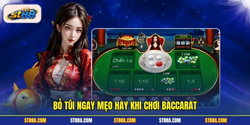 Bỏ túi ngay mẹo hay khi chơi baccarat